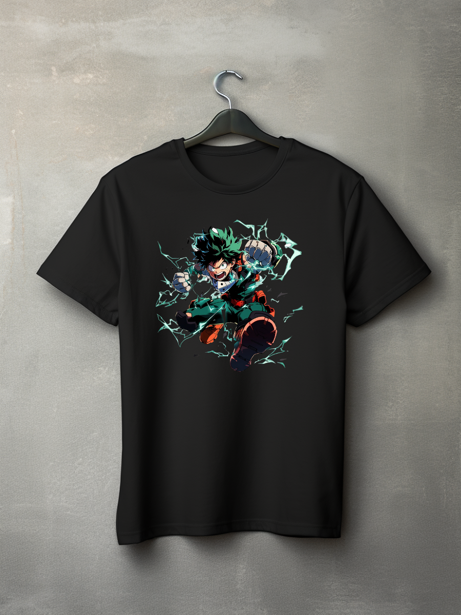 Deku Black Printed T-Shirt 205