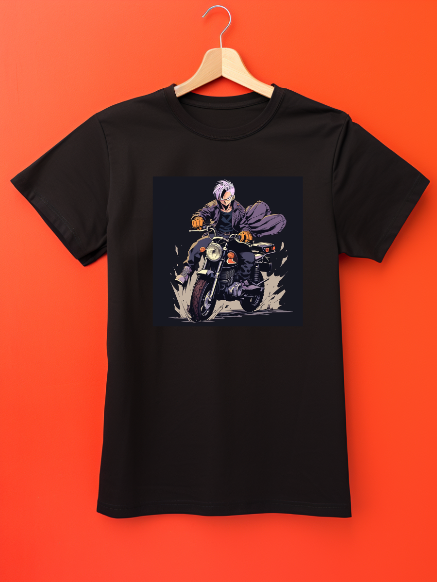 Trunks Black Printed T-Shirt 260