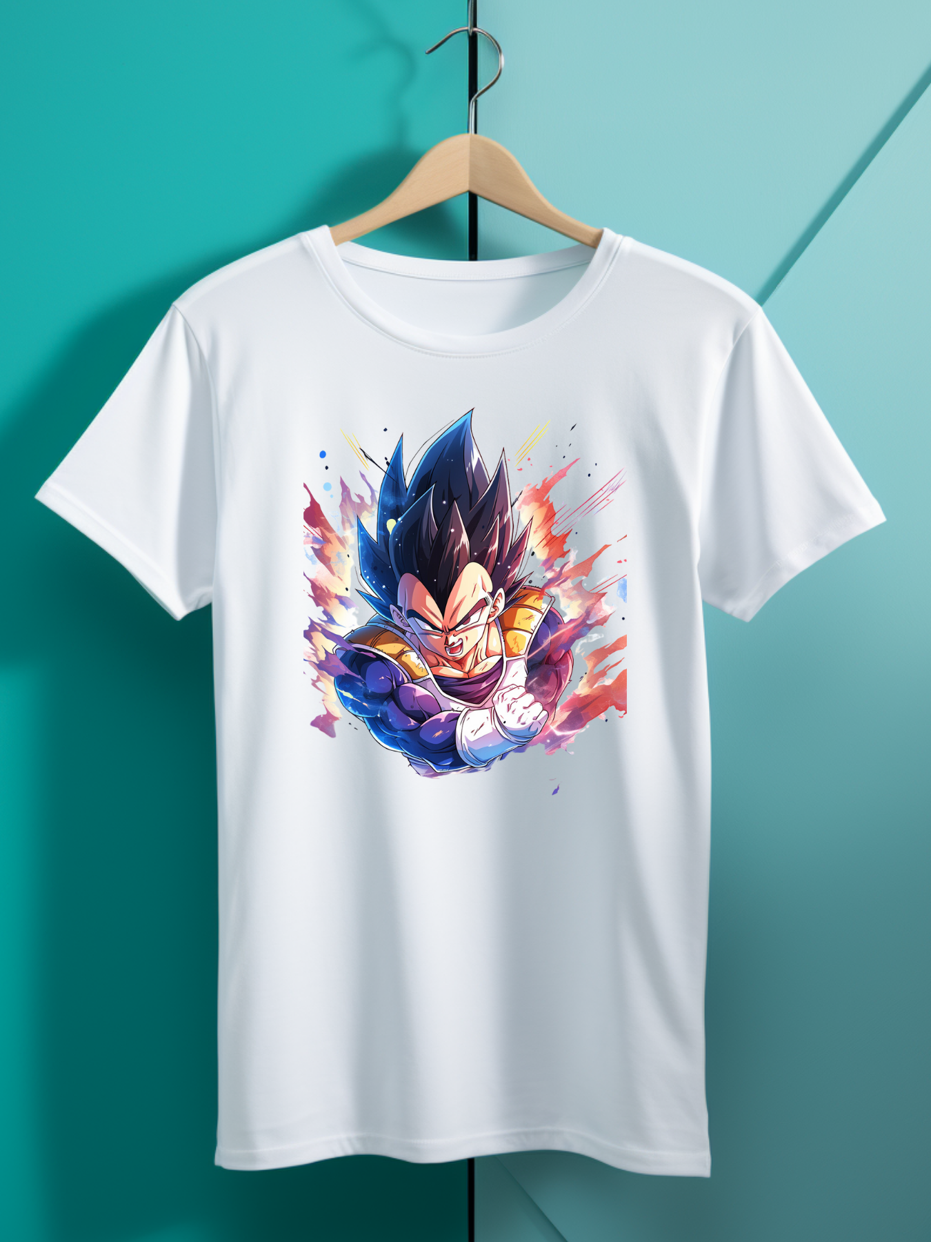 Vegeta Printed T-Shirt 163