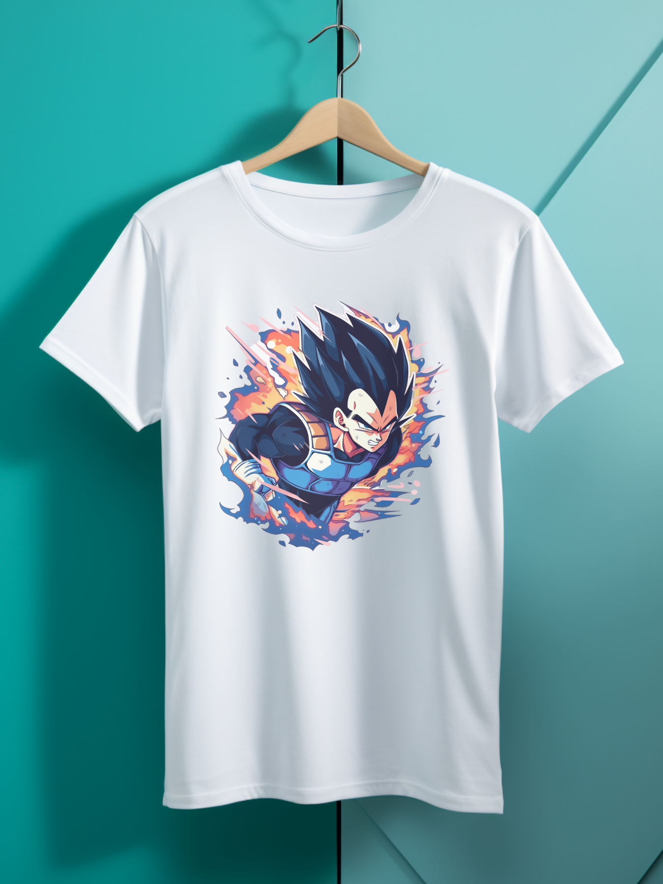 Vegeta Printed T-Shirt 174