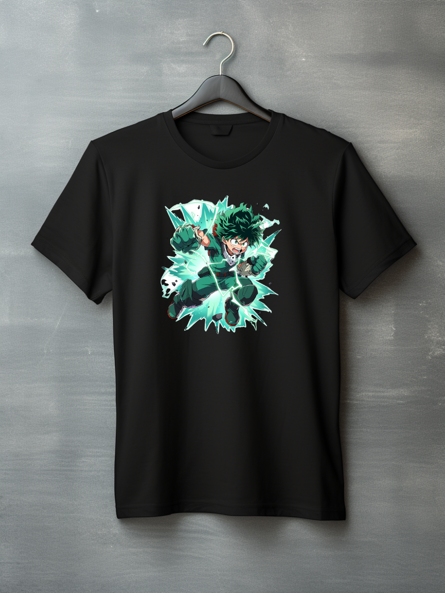 Deku Black Printed T-Shirt 121