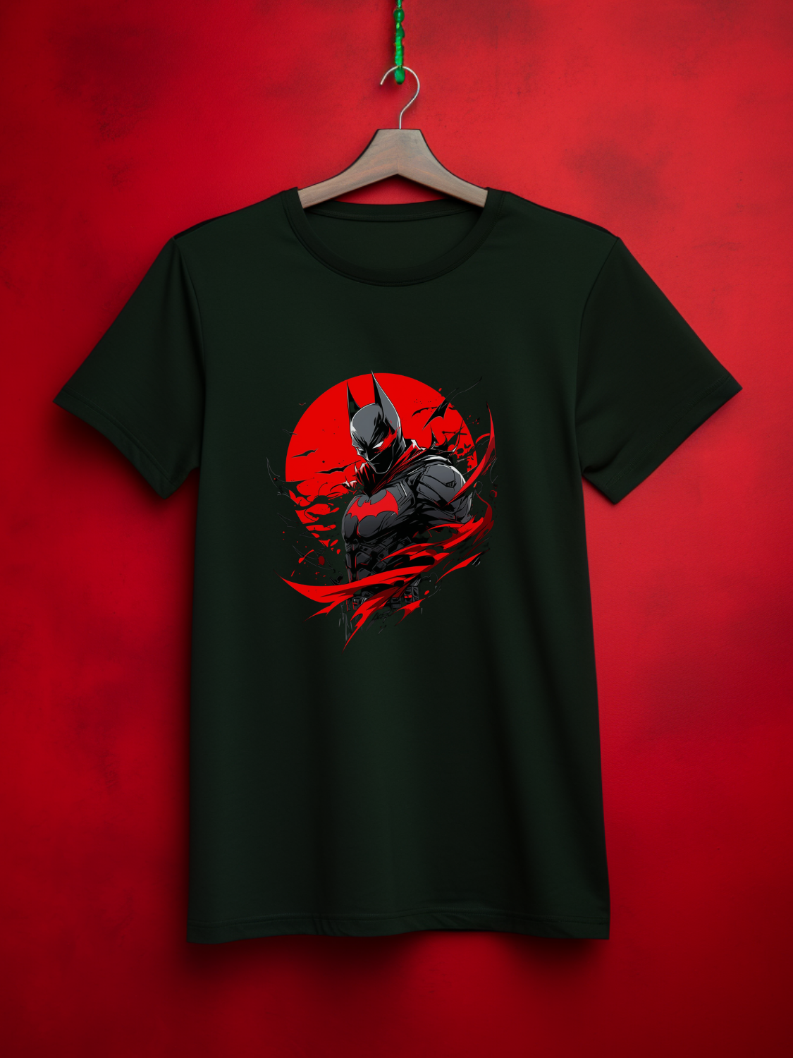 Batman Black Printed T-Shirt 350