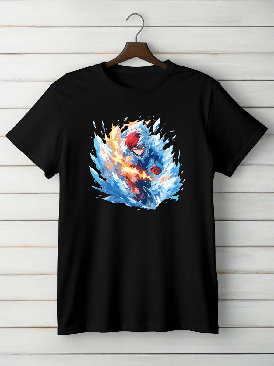 Shoto Black Printed T-Shirt 60