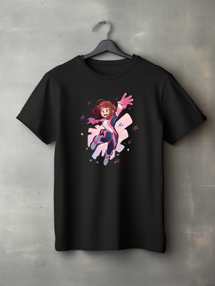 Uraraha Black Printed T-Shirt 61