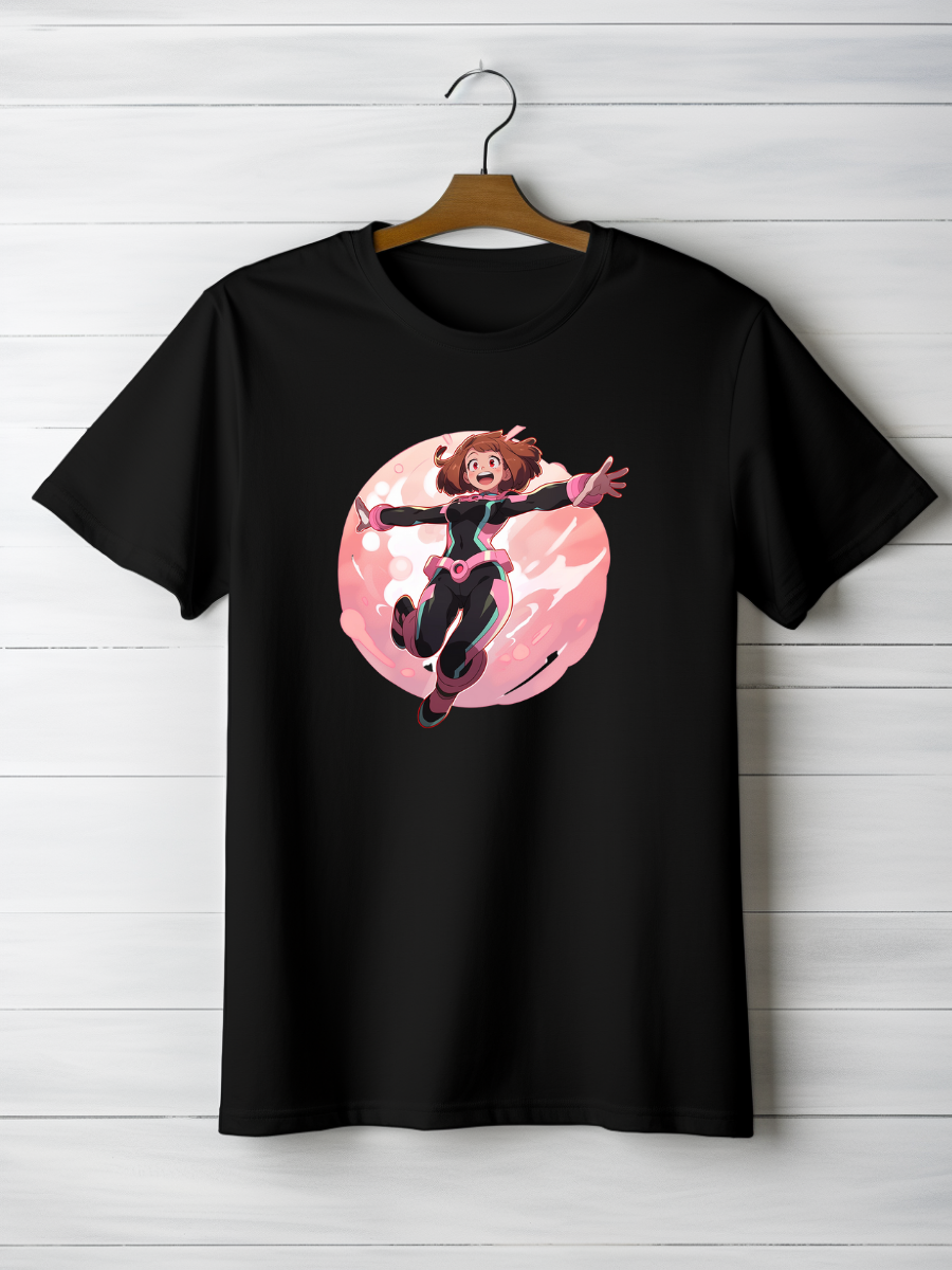 Uraraha Black Printed T-Shirt 62