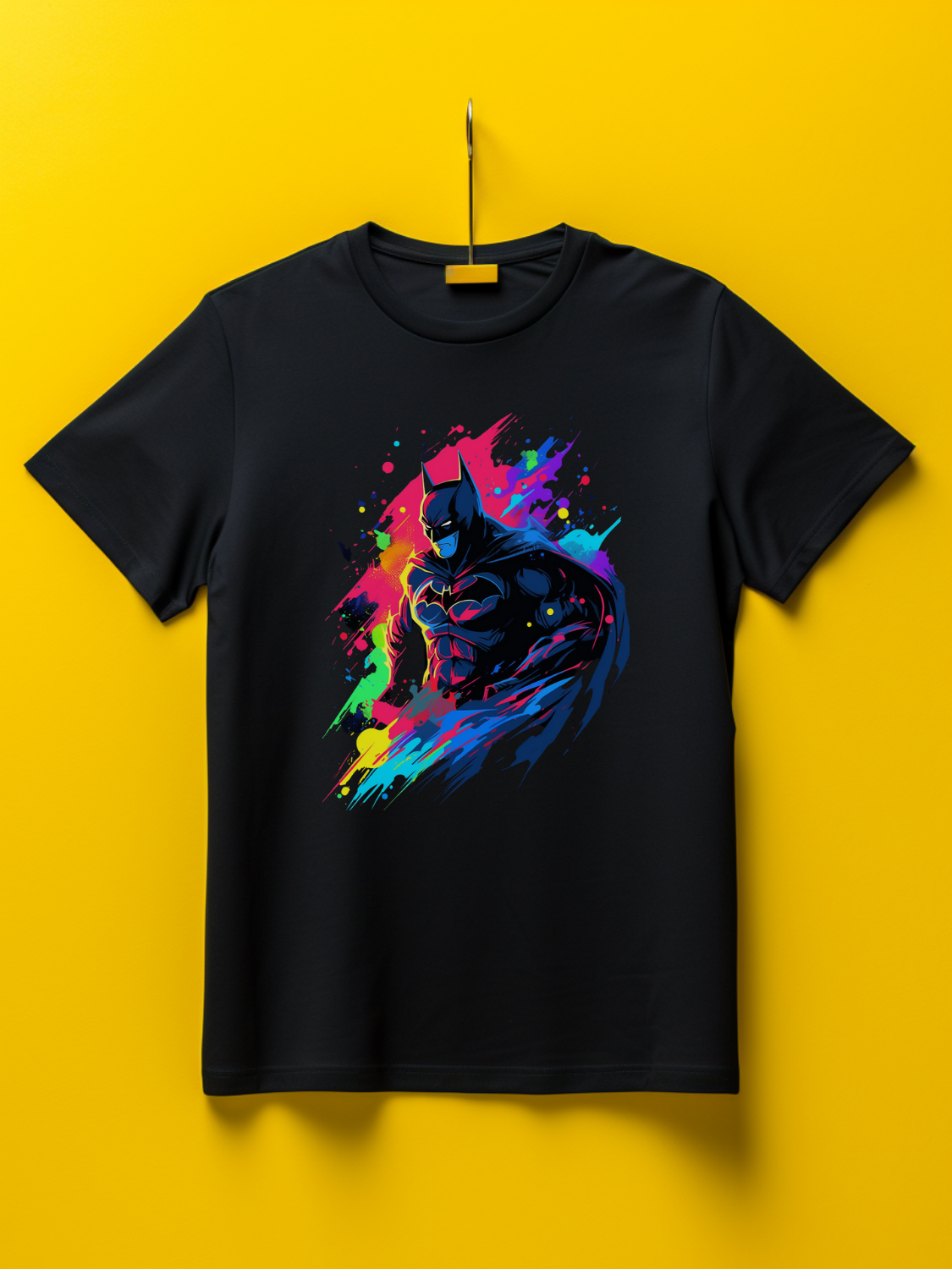 Batman Black Printed T-Shirt 329