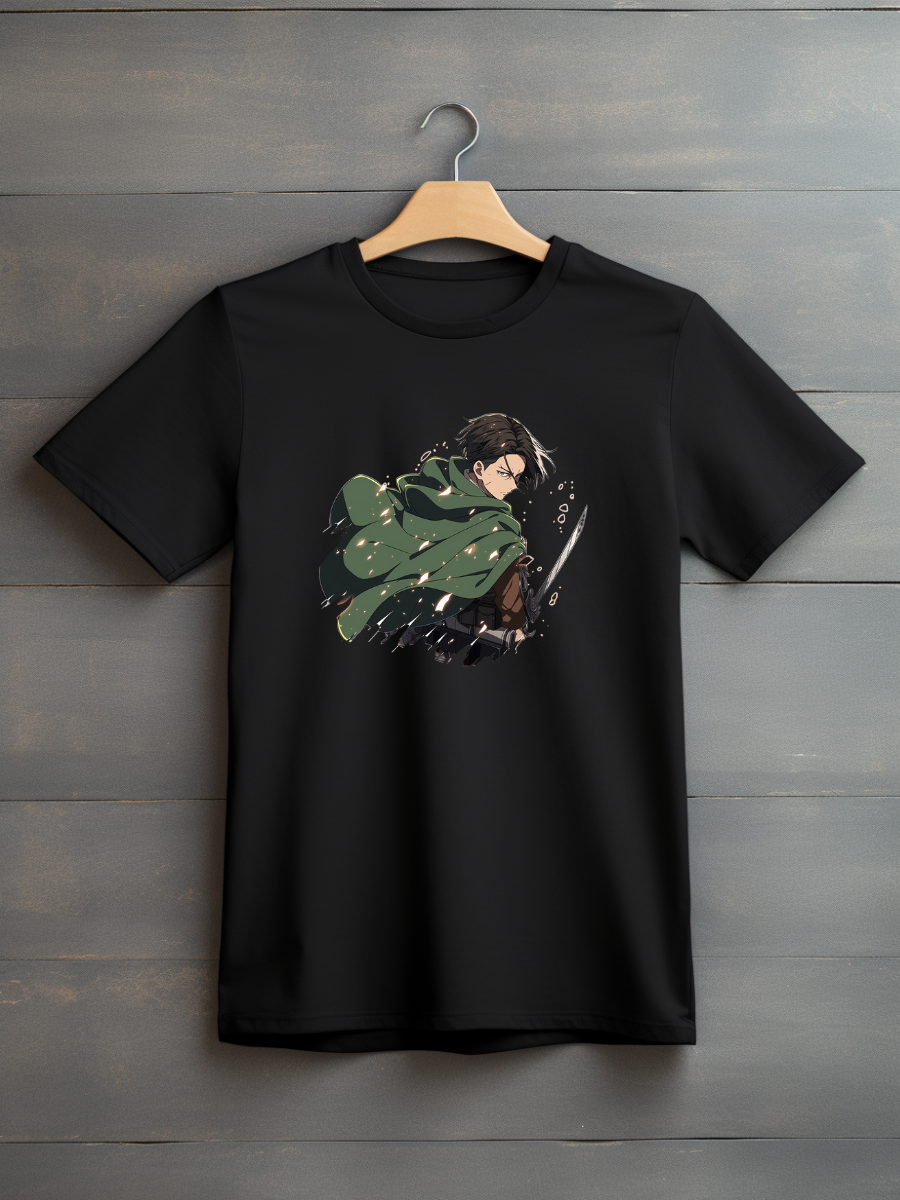 Levi Black Printed T-Shirt 81
