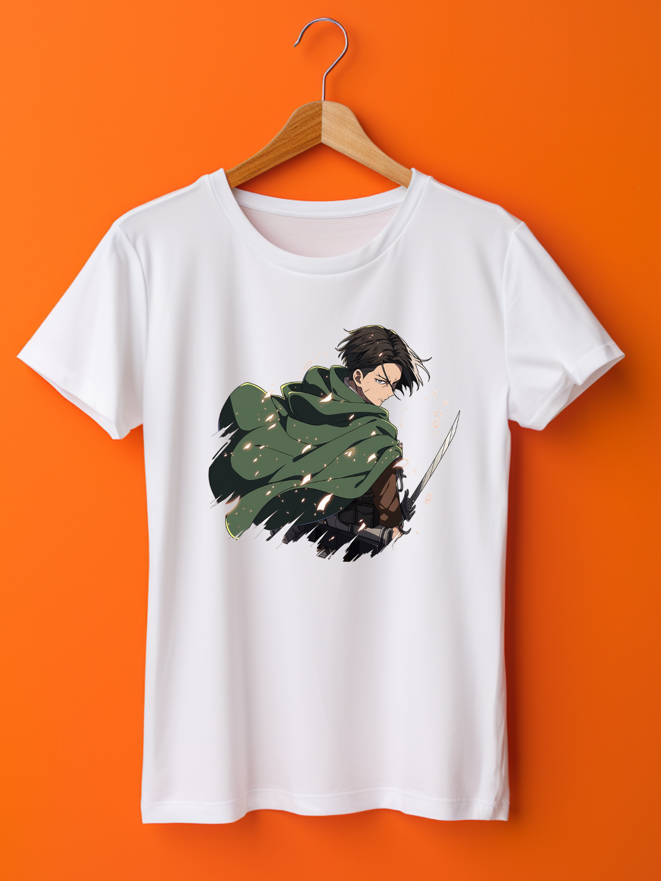 Captian Levi Printed T-Shirt 119