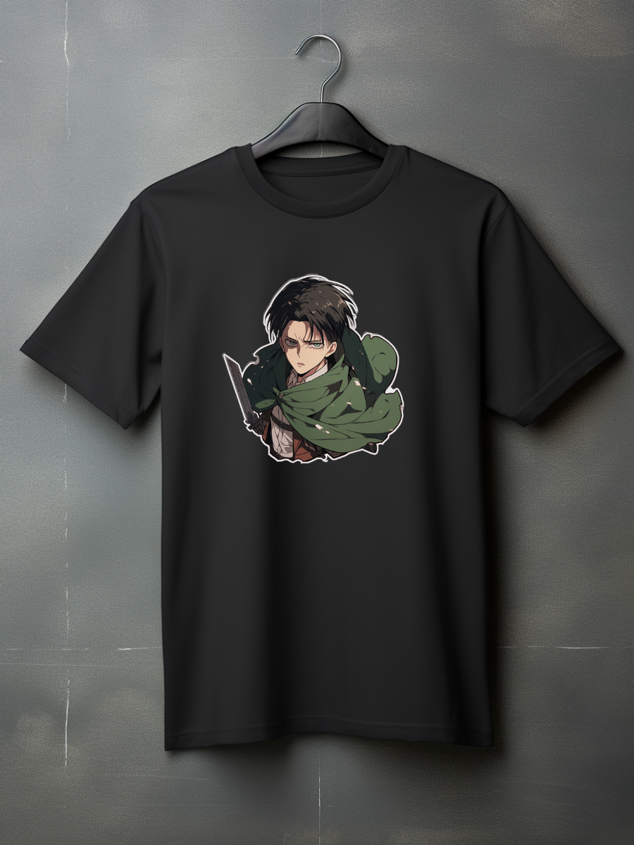 Levi Black Printed T-Shirt 89