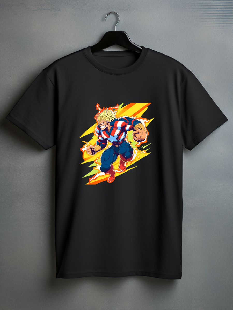 All Might Printed T-Shirt 106
