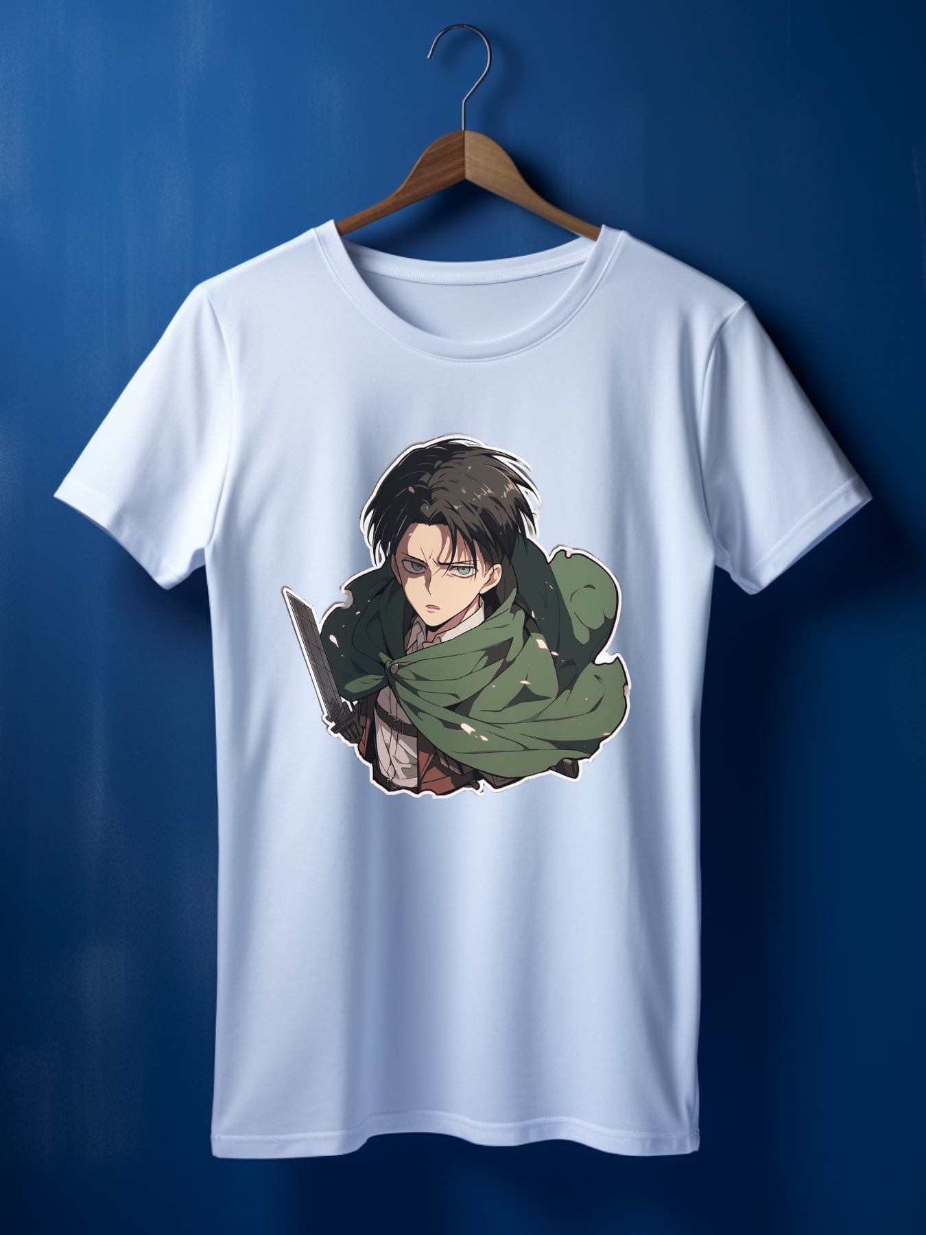 Captain Levi Printed T-Shirt 127