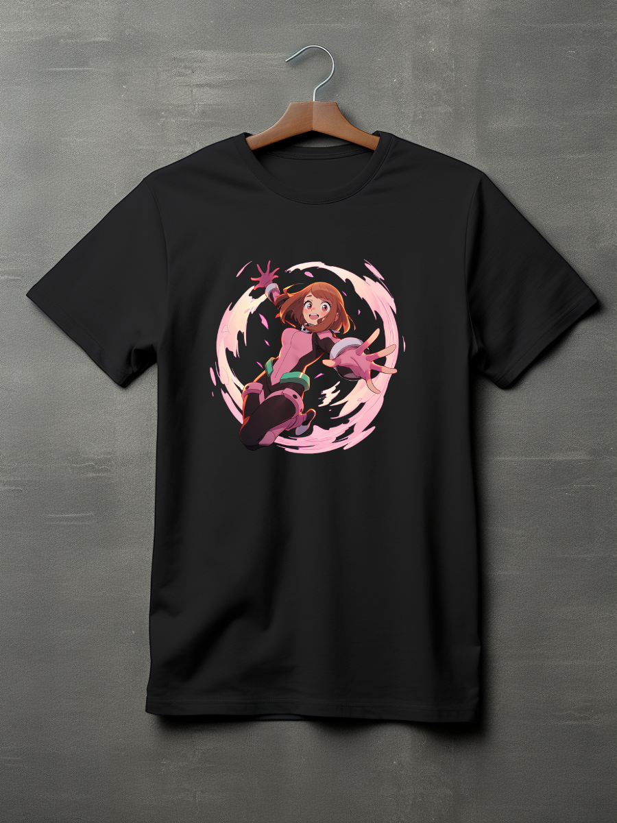 Uraraha Black Printed T-Shirt 92