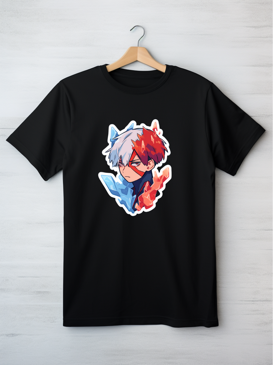 Shoto Black Printed T-Shirt 94