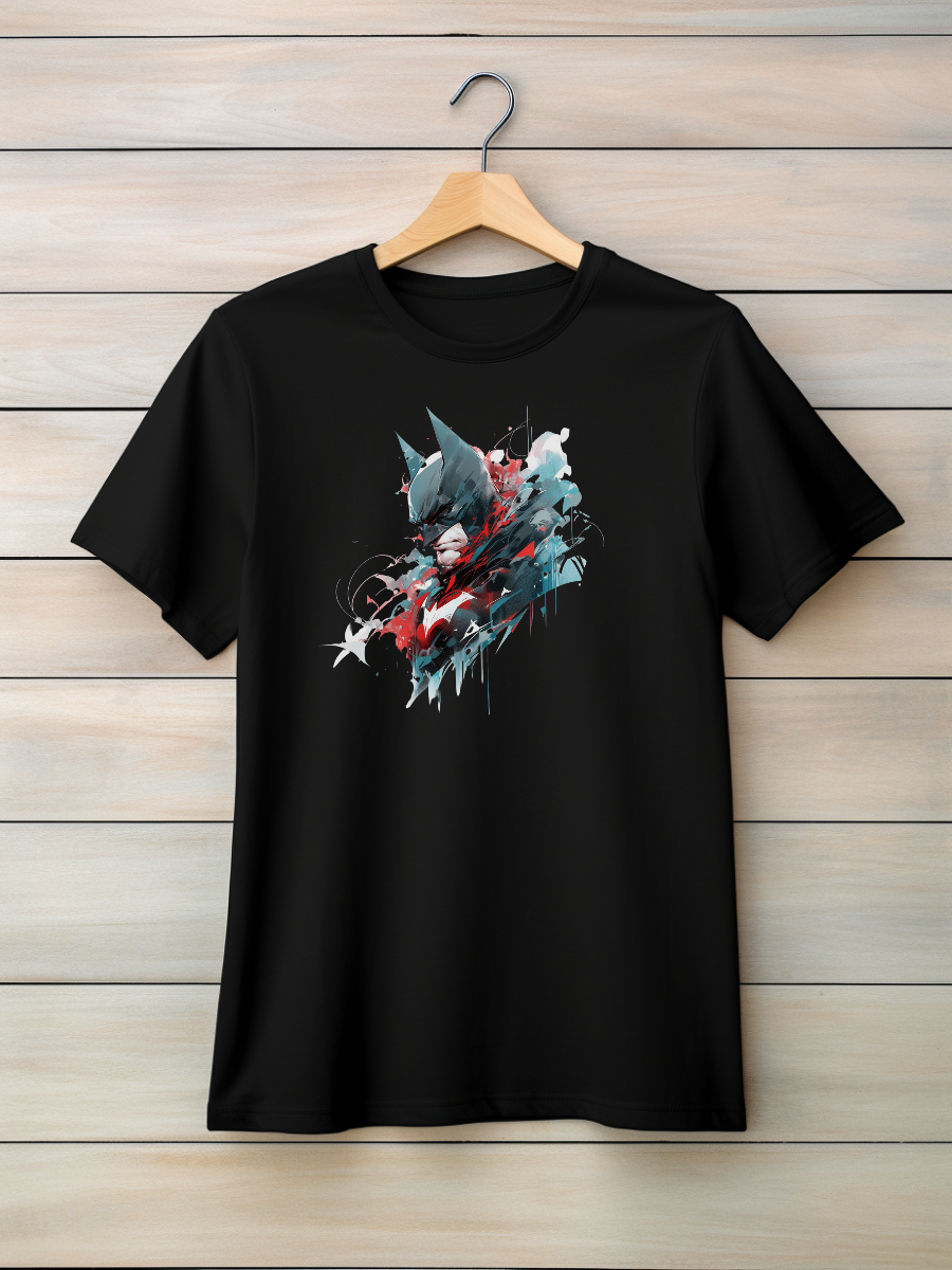 Batman Black Printed T-Shirt 174