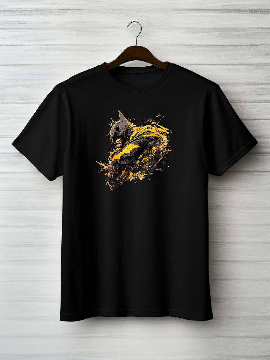 Batman Black Printed T-Shirt 177