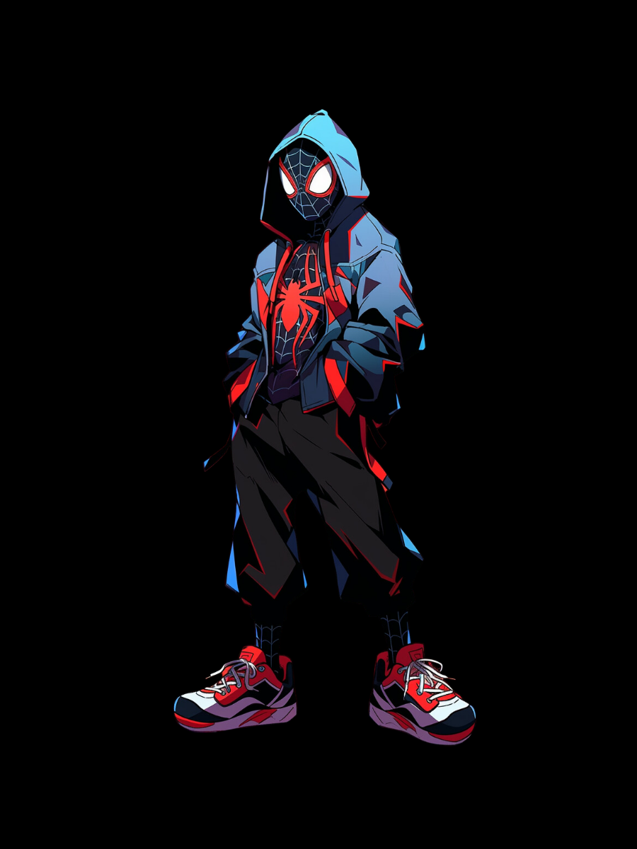 Spiderman Back Print Hoodie #40