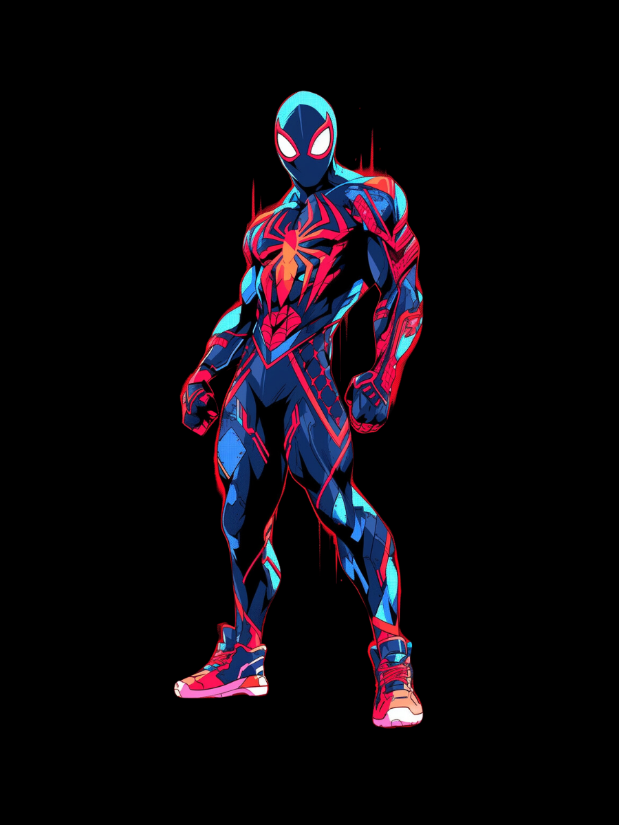 Spiderman Back Print Hoodie #39