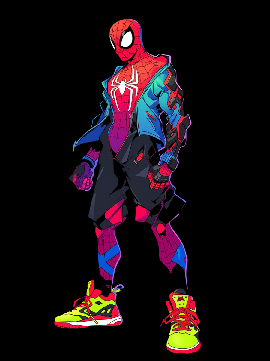 Spiderman Back Print Hoodie #33