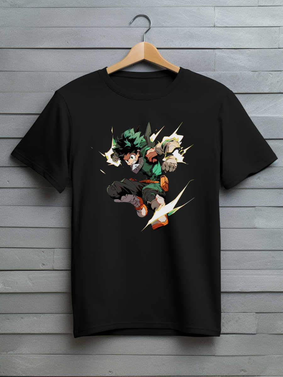 Deku Black Printed T-Shirt 46