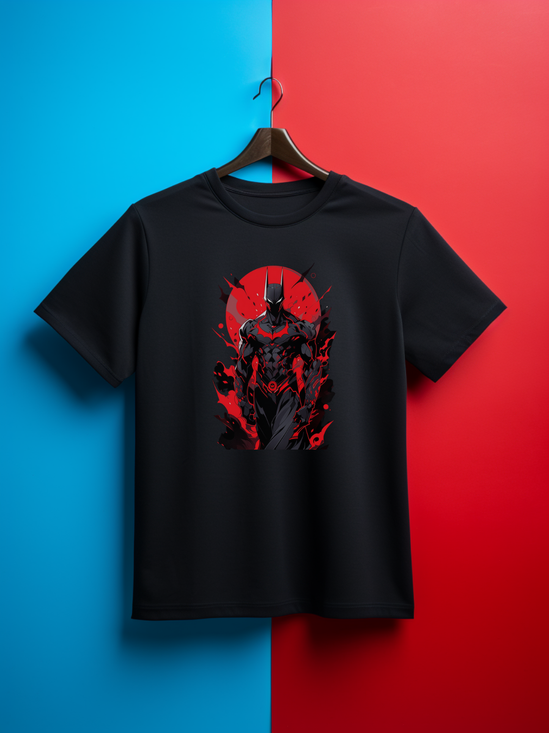 Batman Black Printed T-Shirt 347