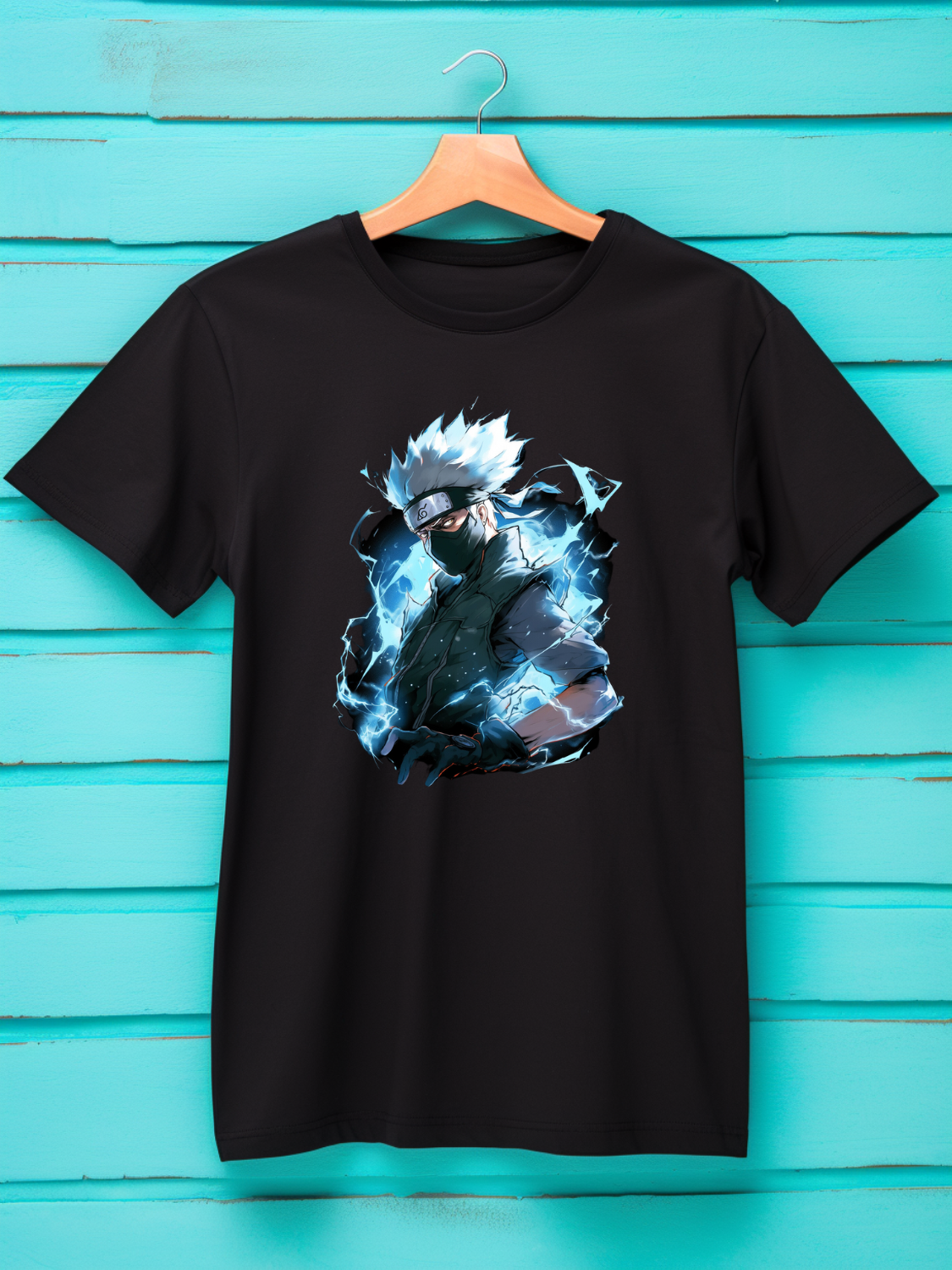 Black Printed T-Shirt 273