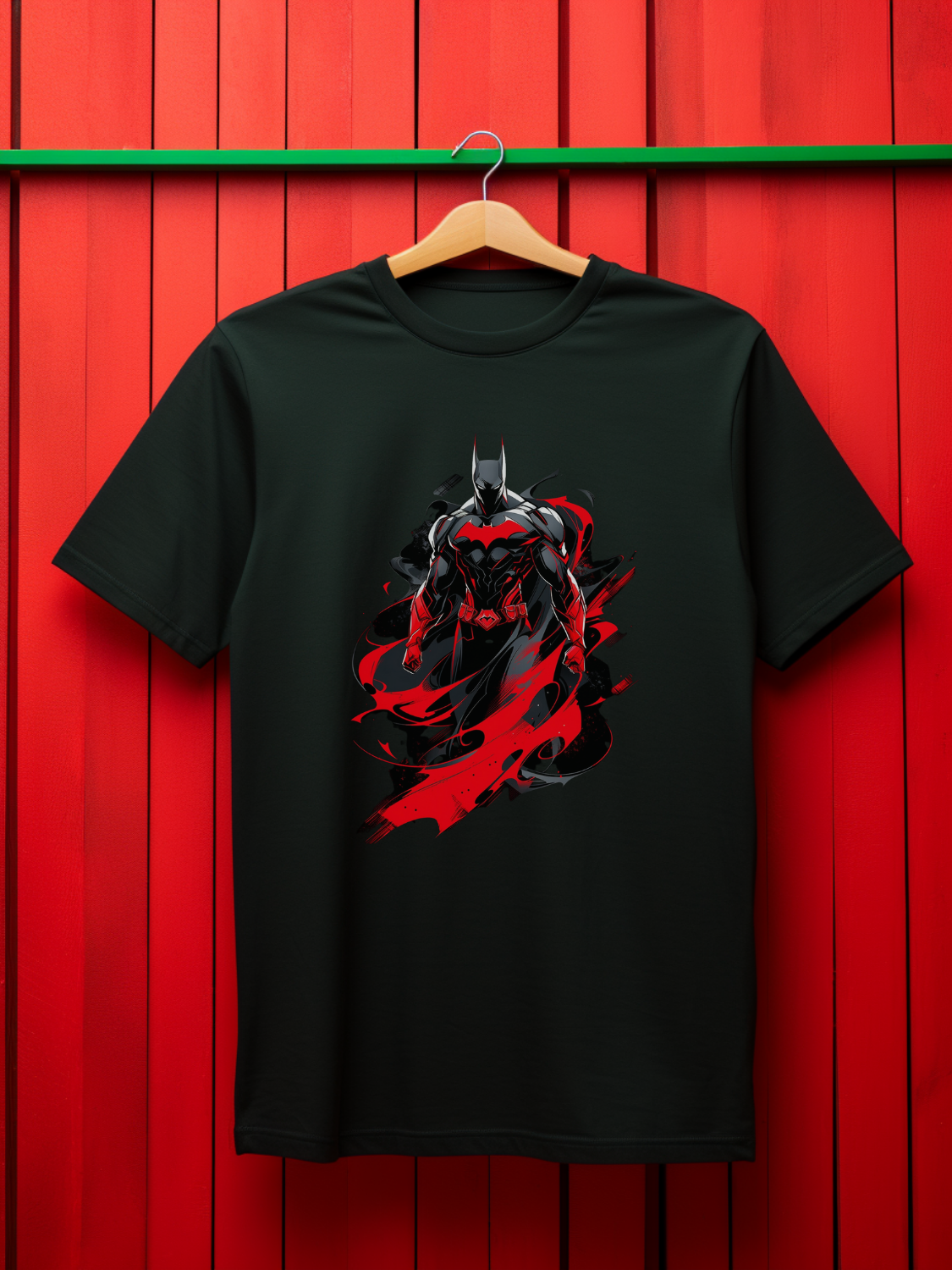 Batman Black Printed T-Shirt 318