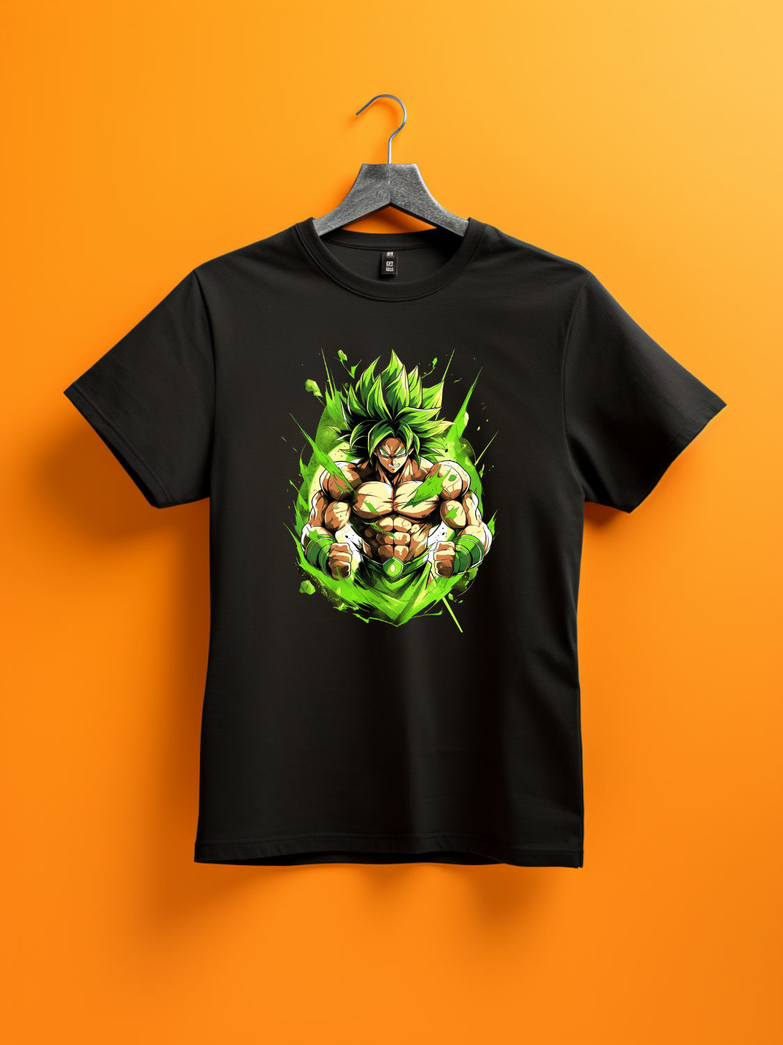 Broly Black Printed T-Shirt 300