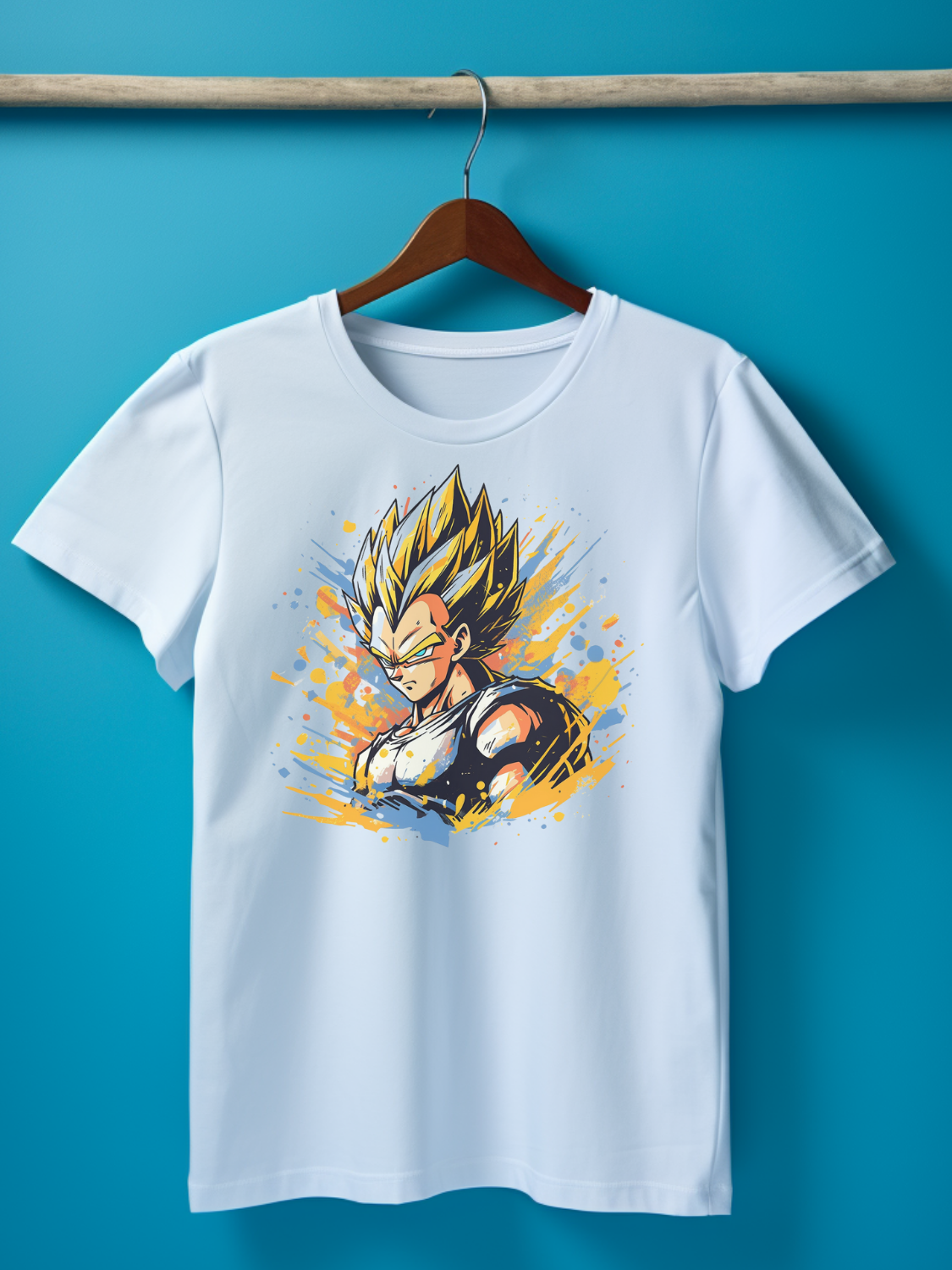Vegeta Printed T-Shirt 7
