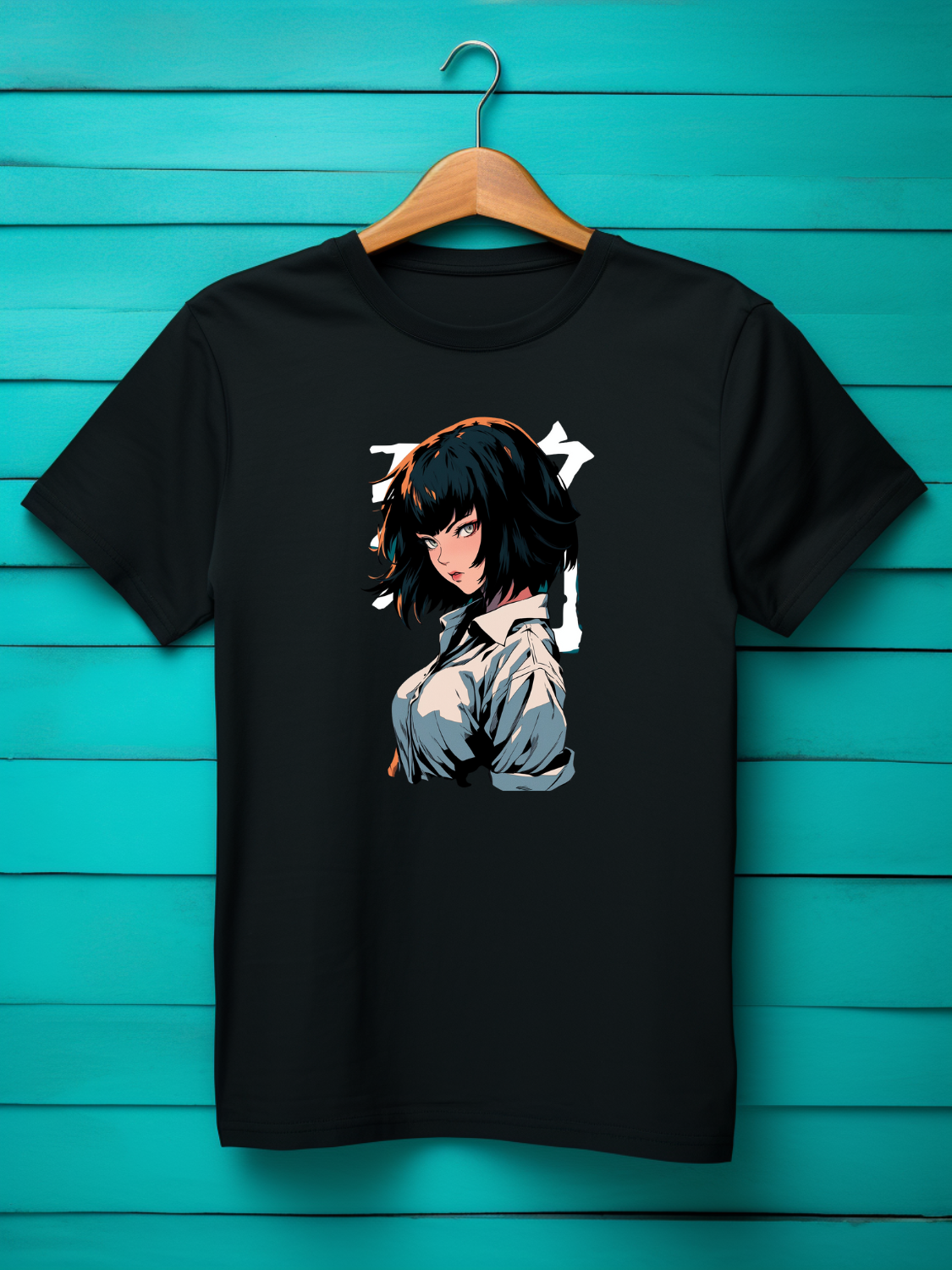 Fubuki Black Printed T-Shirt 299