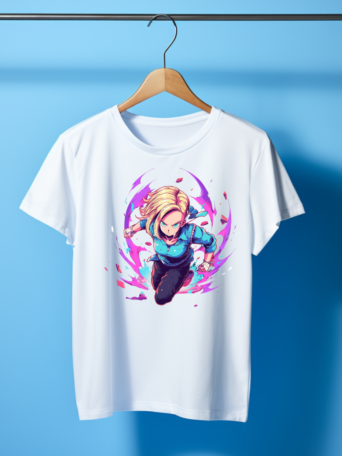 Android 18 Printed T-Shirt 21