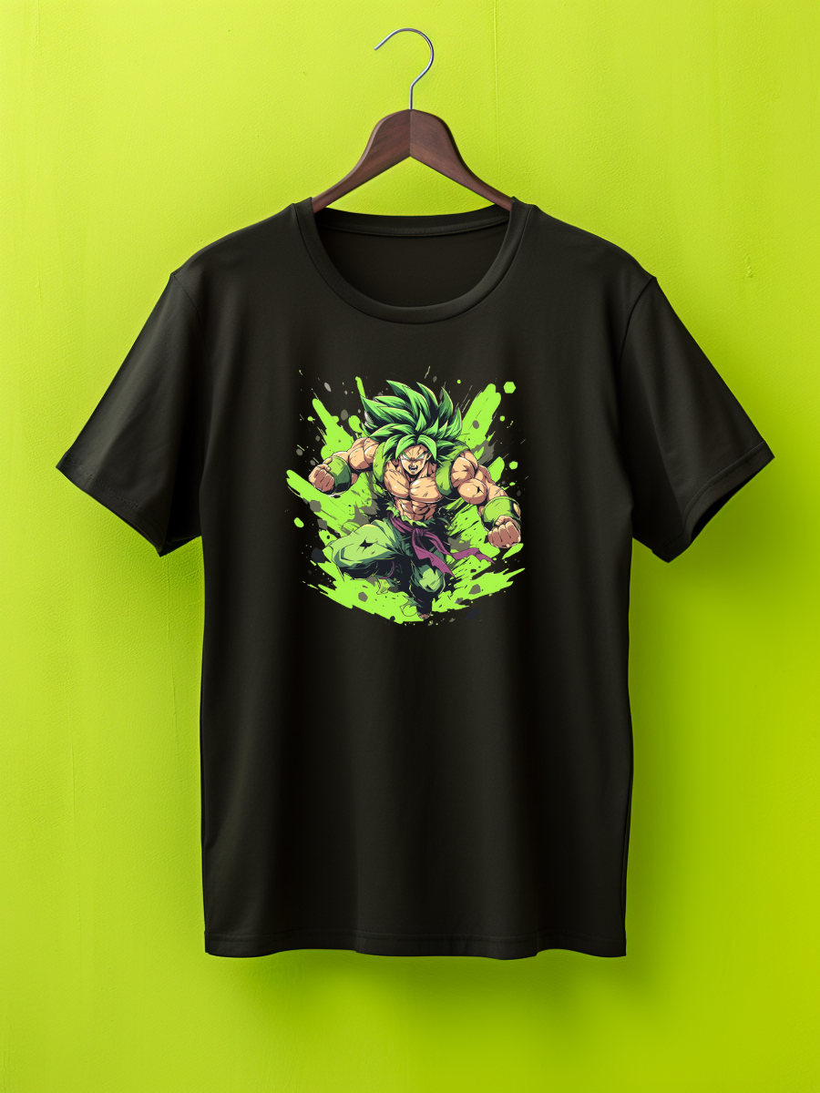 Broly Black Printed T-Shirt 259