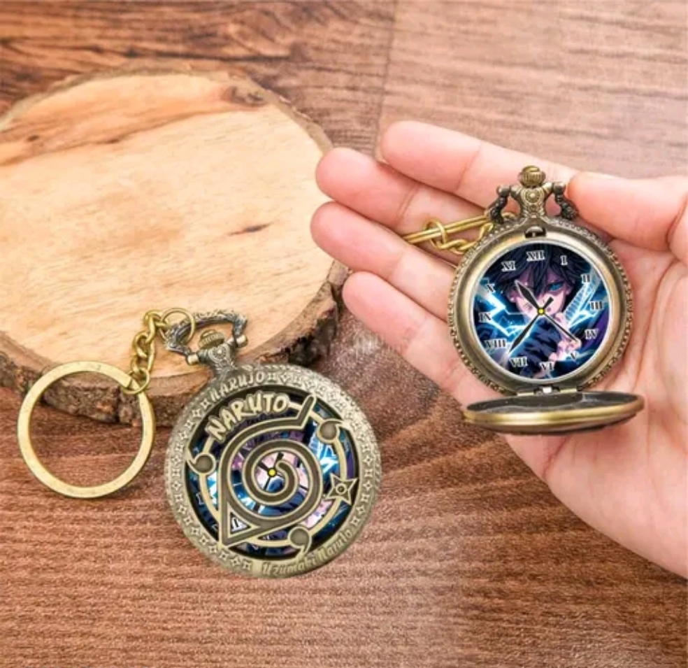 Sasuke Hidden Leaf Pocket Watch