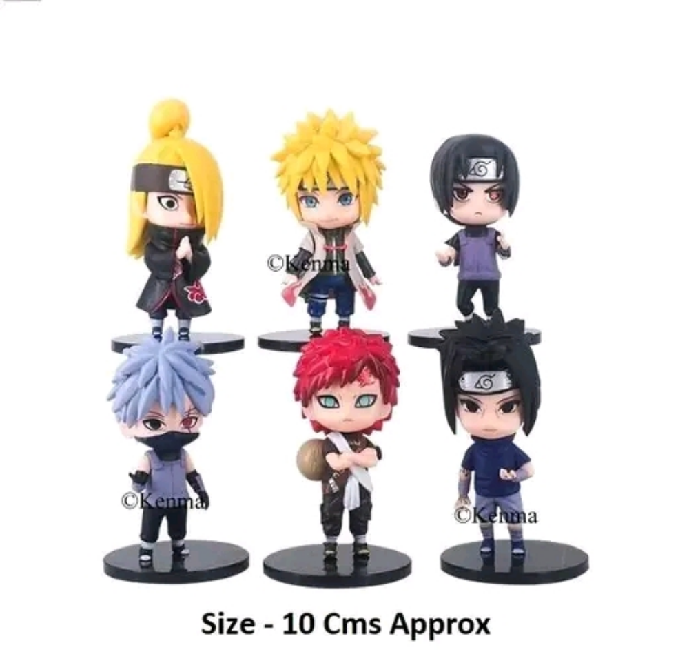 Naruto Toy Set 6 pieces