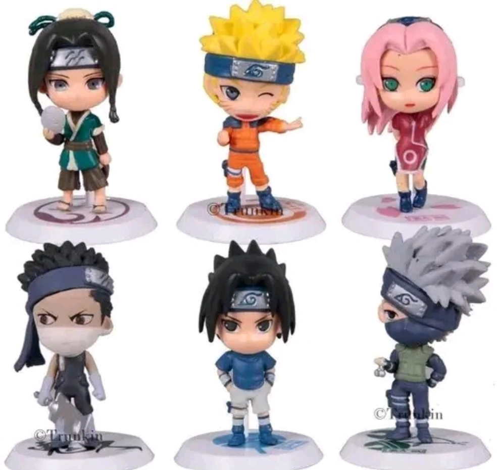 Naruto Toy Set 6 pieces