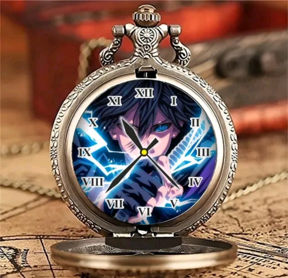 Sasuke Hidden Leaf Pocket Watch