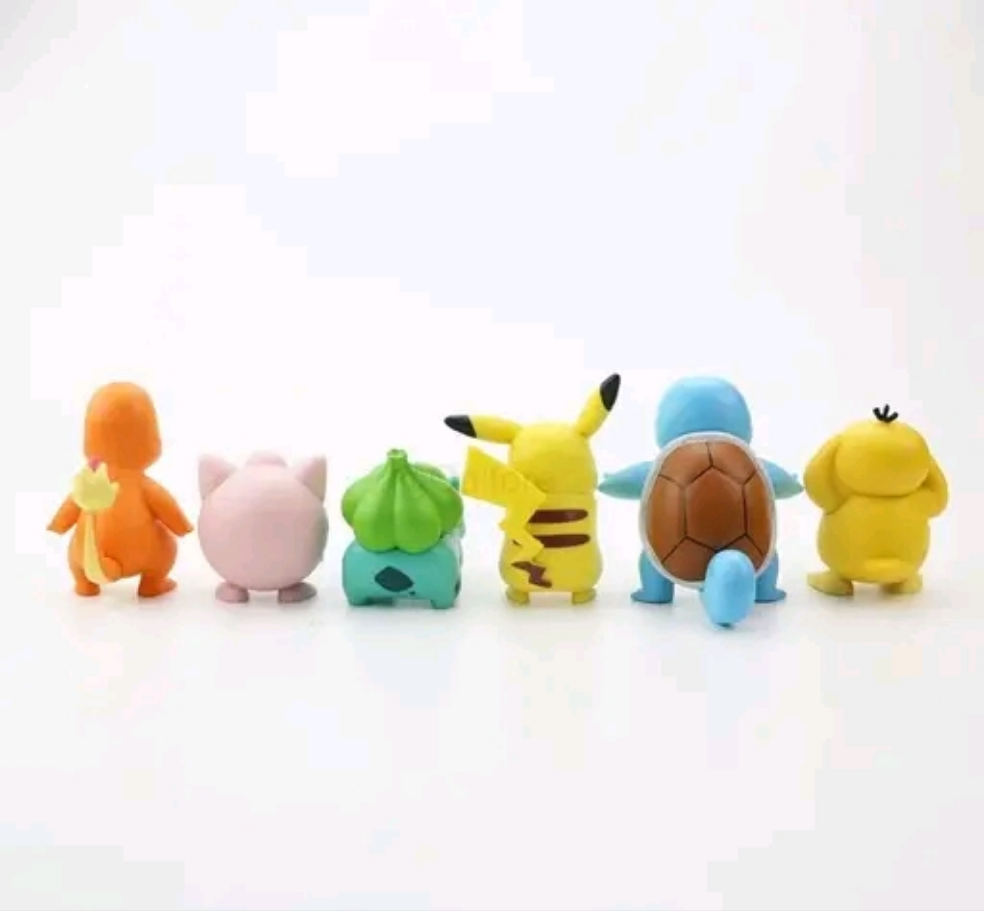 Pokemon Toy Set 6 pieces