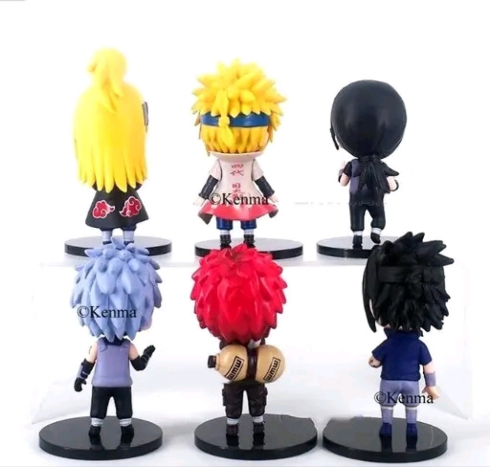 Naruto Toy Set 6 pieces