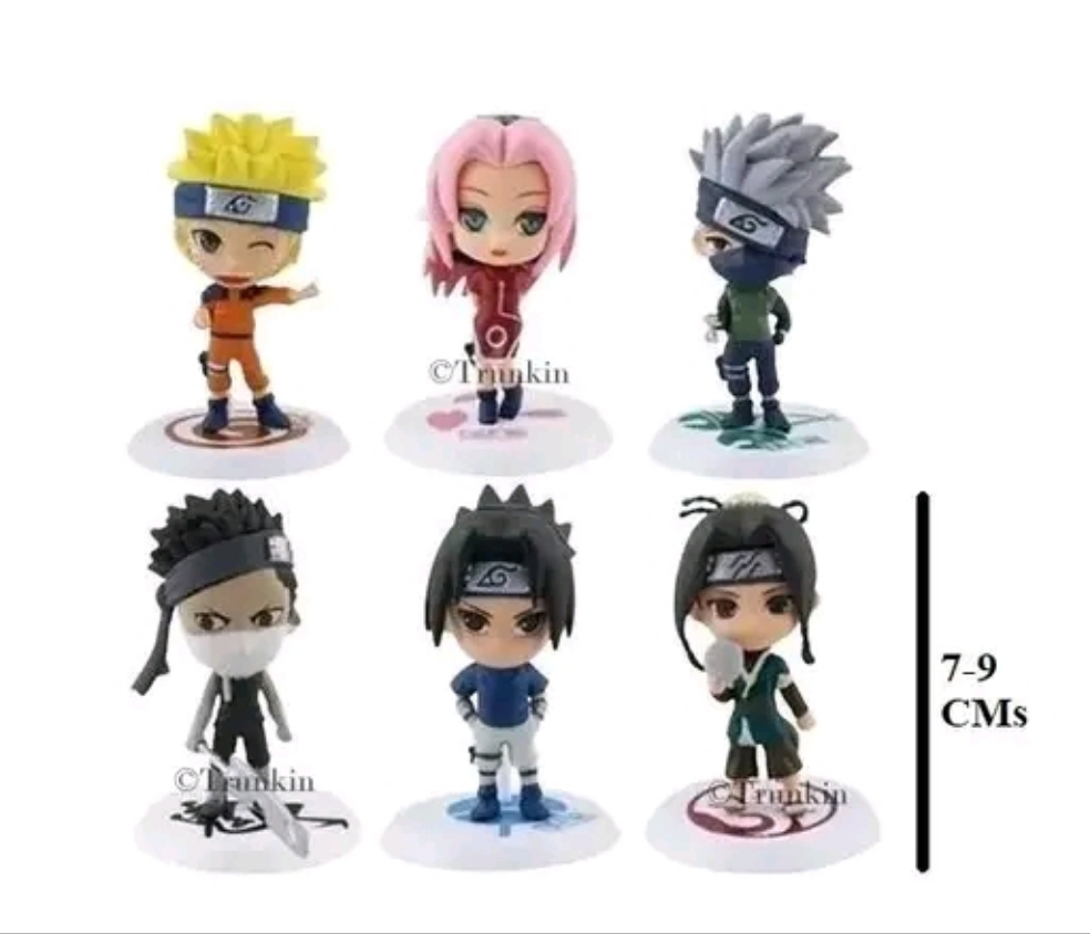 Naruto Toy Set 6 pieces