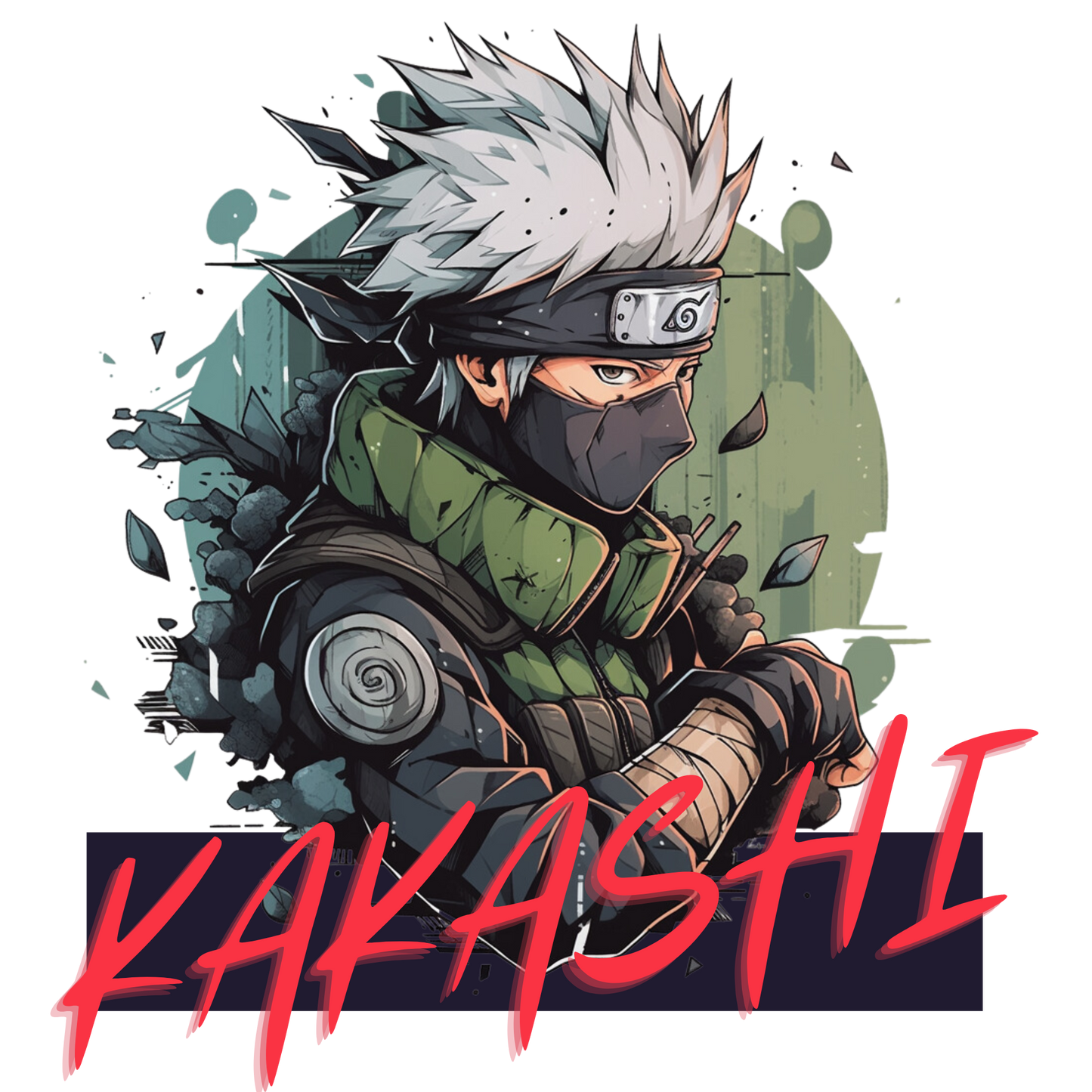 Kakashi Black Hoodie #16
