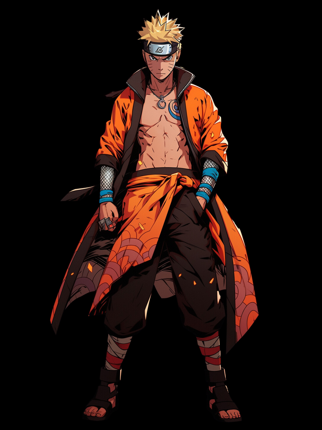 Naruto Black Hoodie #1