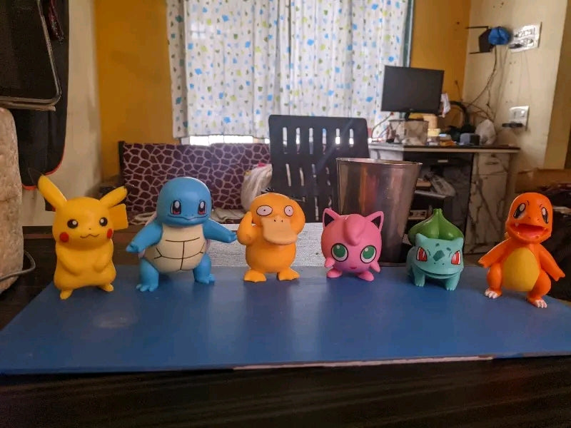Pokemon Toy Set 6 pieces