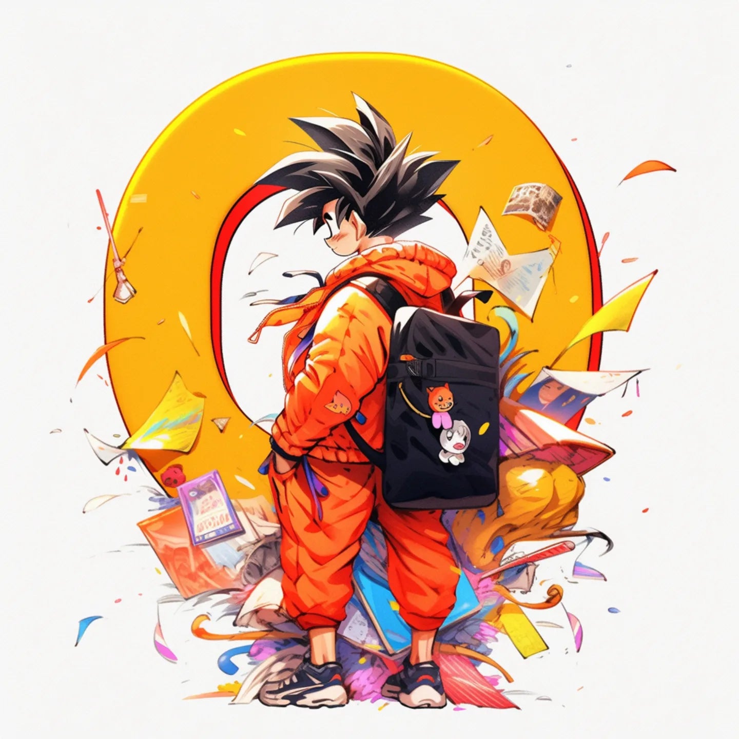 Alphabets with Goku Book