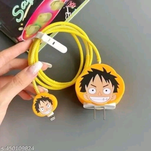 Luffy iPhone charger cover