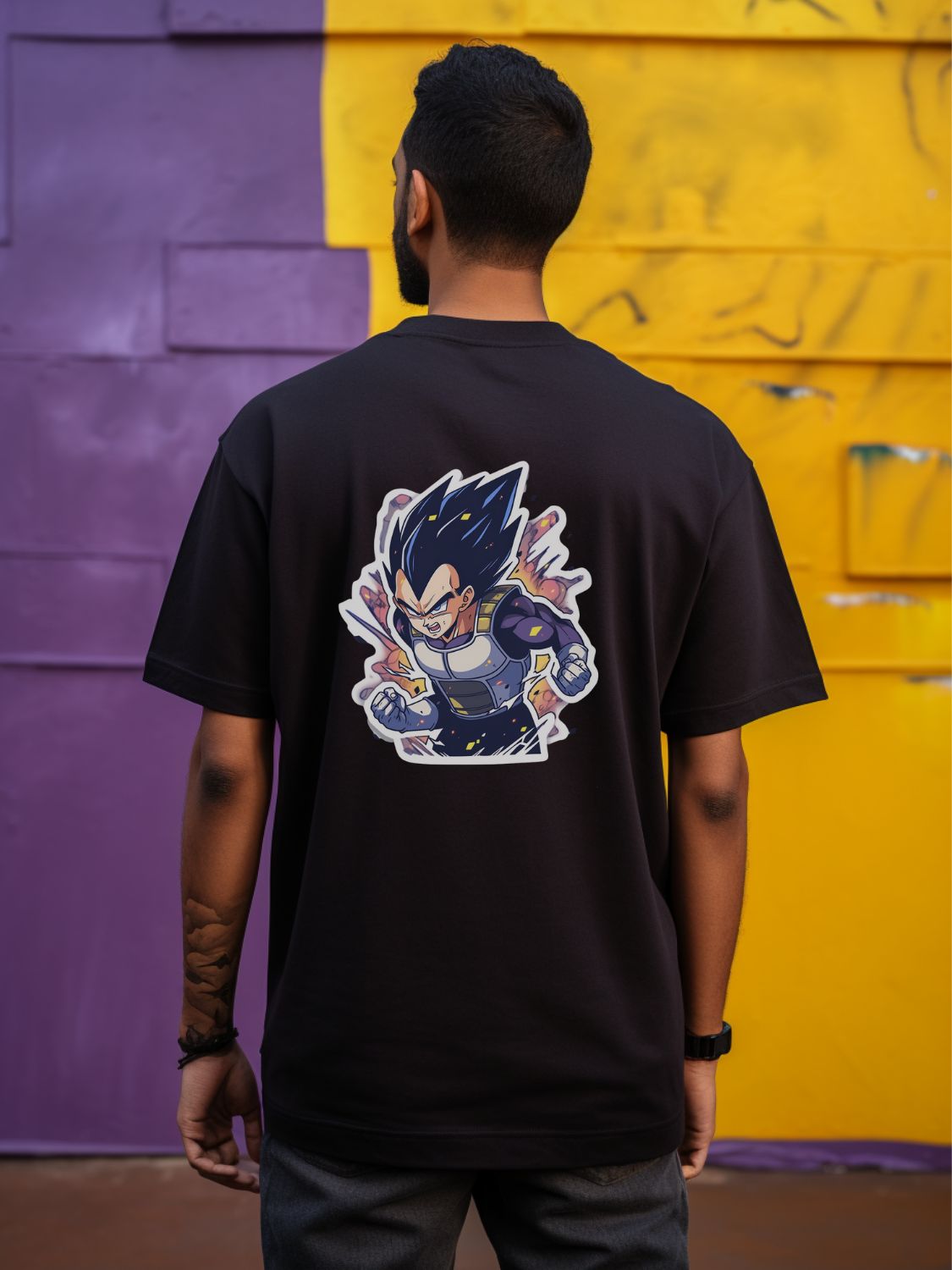 Vegeta Oversized T-Shirt 48