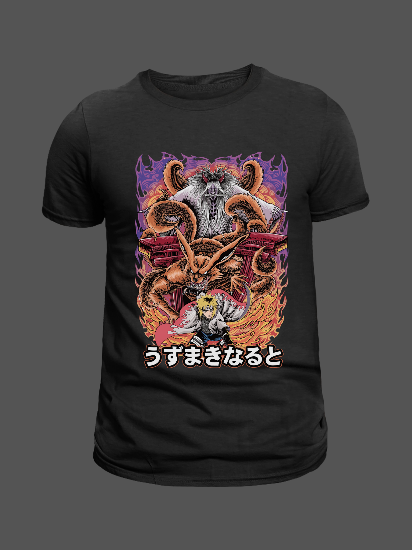Minato Premium Oversized T-Shirt Black 1