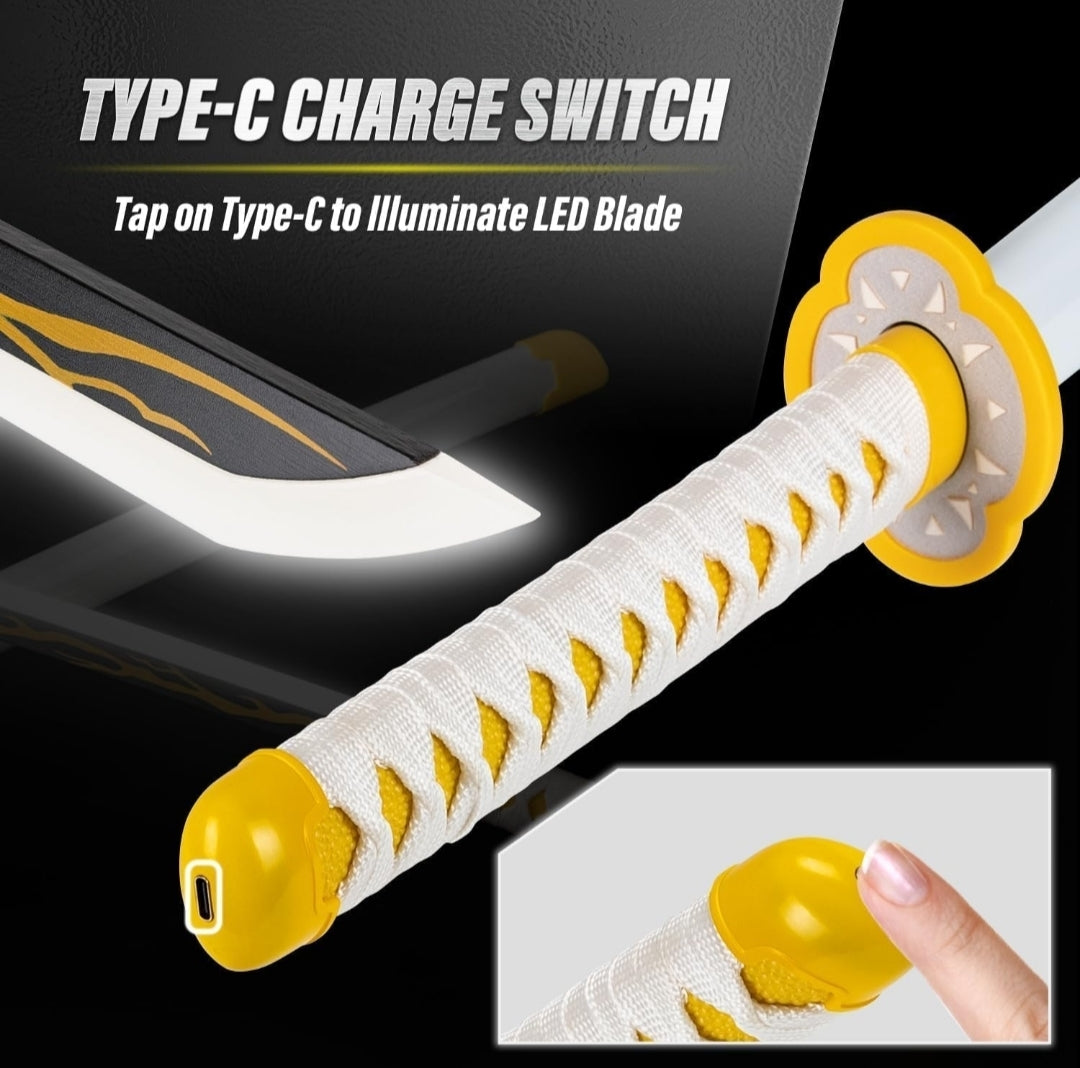 Led Katana Zenitsu Yellow