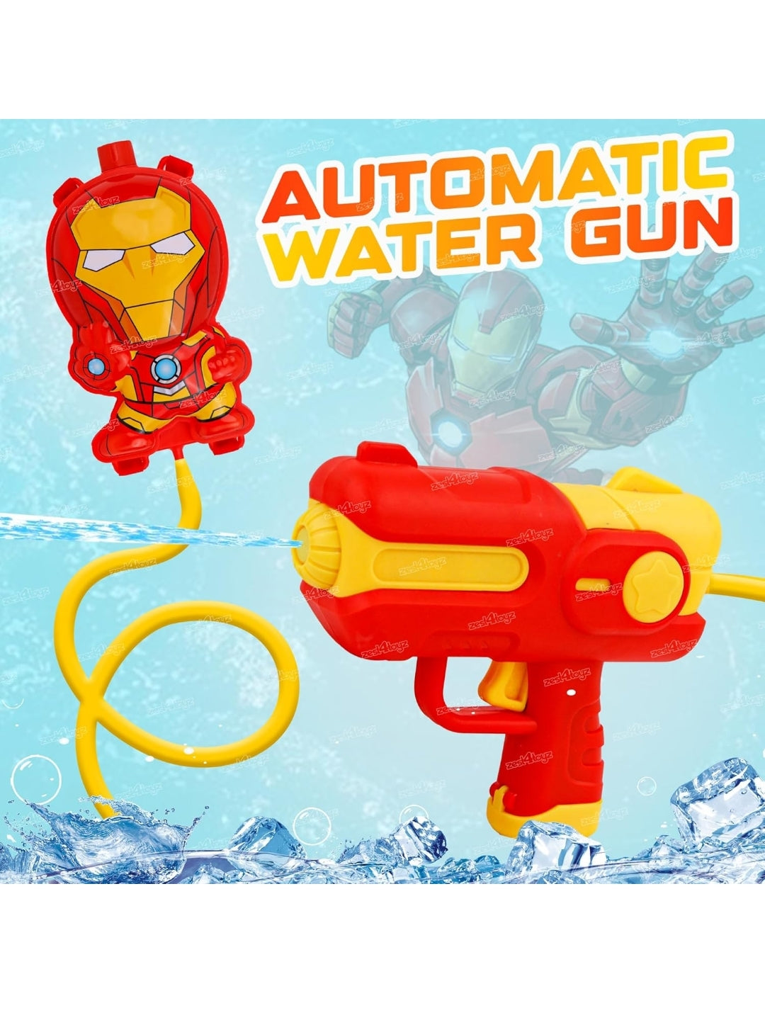 Ironman Electric Pichkari (Premium) with Water Tank