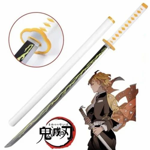 Katana Wooden Zenitsu Yellow
