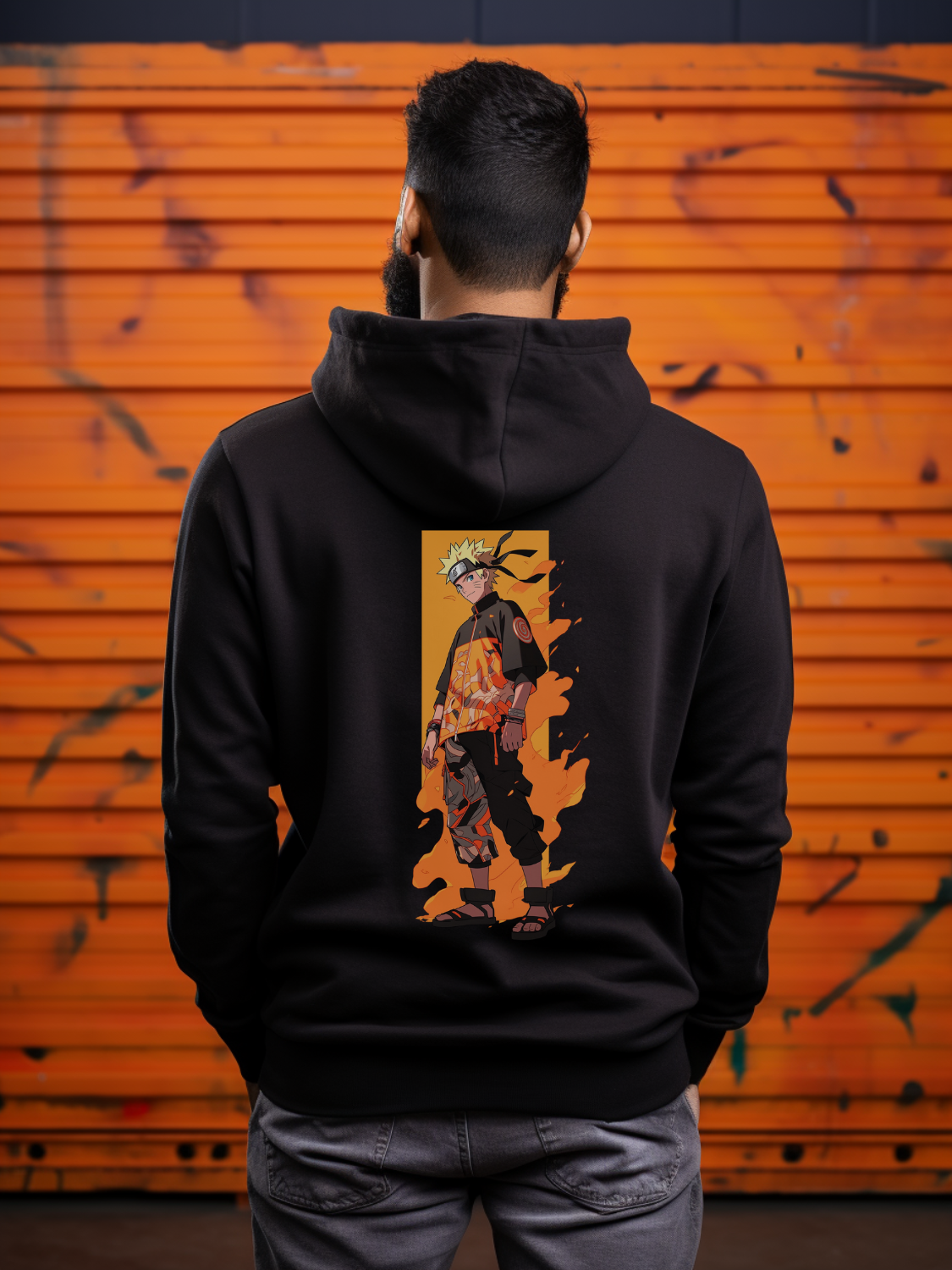Naruto Back Print Hoodie #5