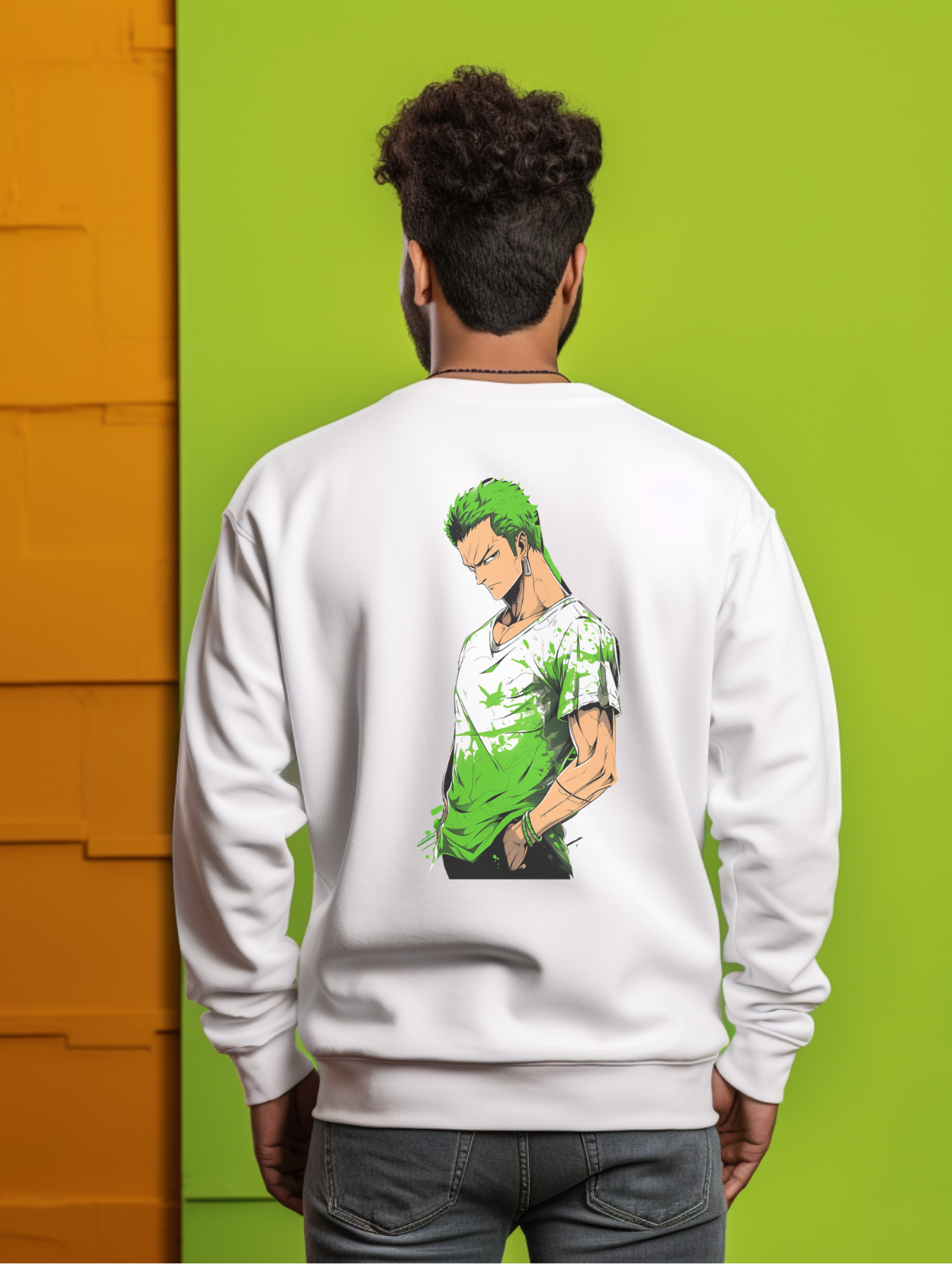 Zoro White Sweatshirt 20